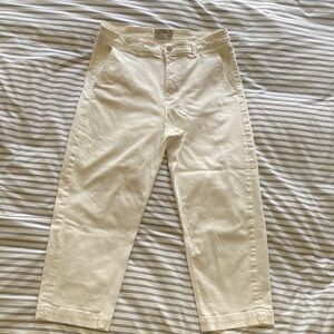 Everlane Cream Colored Pants